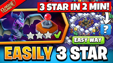 How to Easily 3 Star Fully Staffed Challenge in Clash of Clans | Coc New Event Attack