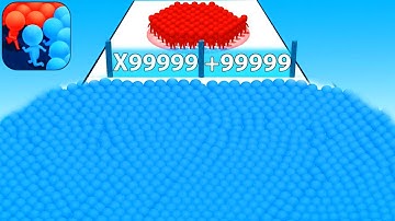 New Satisfying Mobile Games Count Masters Top TikTok Gameplay (Android, iOS) Walkthrough All Levels