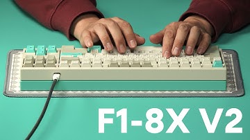 F1-8X V2 HYPER BEIGE - Mechanical Keyboard Build & Sound