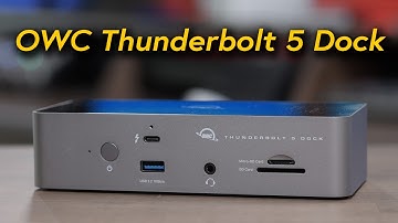 OWC Thunderbolt 5 Dock Review