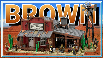 BrickLink Designer Program Series 9 is very brown