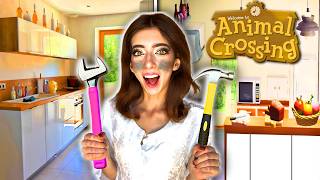 I'M REPLICATING MY HOUSE in ANIMAL CROSSING! 🏠