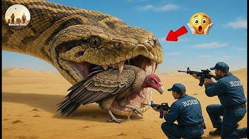 Brave Heroes: Animal Rescue – Red Headed Vulture vs Giant Python #28