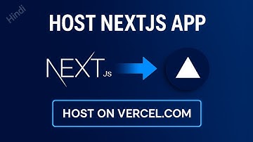 How to Deploy NextJS Project on Vercel 🔥 | Host NextJS App or Website Easily