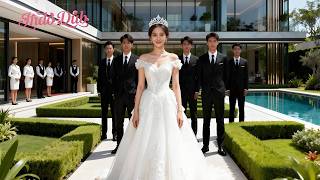Gadis malang ditinggalkan ortu tiri, 5 saudara laki temukan & bawa pulang sayang!#drama