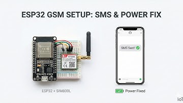How To Setup SIM800L gsm Module with ESP32 | Sending SMS | Solved SIM800L Power Issue | IoT | Bangla