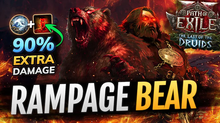 [PoE 2] RAMPAGING BEAR Druid Build - T15 Endgame Guide for Shaman - Path of Exile 2 0.4