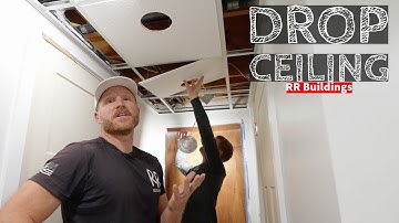 Basement Drop Ceiling Install: Quicker and Easier than Drywall!
