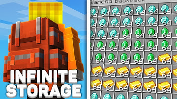 How To Get INFINITE Storage In Minecraft! (Sophisticated Storage Mod Guide)
