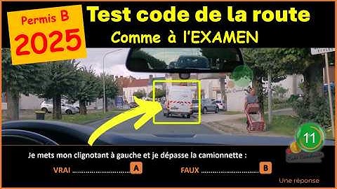 TEST 23 highway code year 2025 in accordance with the new reform FREE