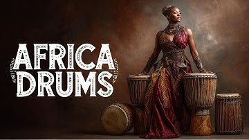 AFRICA DRUMS  | 🌍✨Relaxing Tribal Beats for Deep Meditation and Inner Peace 🪘