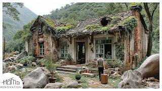 With No Place to Live, Divorced Man Turns Abandoned House Into a Paradise of Freedom