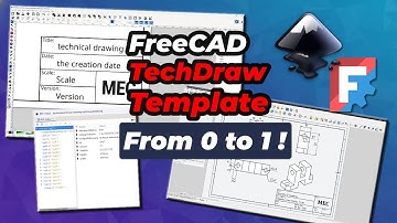 How to Create a FreeCAD Technical Drawing Template Using Inkscape