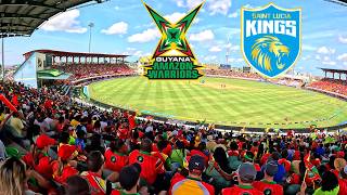 Highlight GUYANA Amazon Warriors vs ST LUCIA Kings 2024 CPL (Fan Experience)