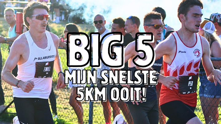 BREAKING 15?! My Fastest 5km: BIG 5 – 14:?? 🚀💥