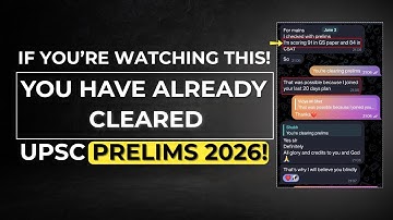 Your UPSC Prelims 2026 Is Already Cleared — If Follow This Strategy!