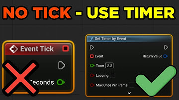 STOP with Event Tick, PLEASE use TIMERS