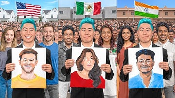 Drawing Someone From Every Country On Earth