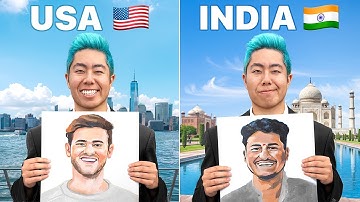 I Drew A Stranger From Every Country On Earth!