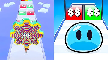 Layer Man vs Slime Run Race💥 EPIC SpeedRun Challenge - All Levels Unlocked (Android,iOS)