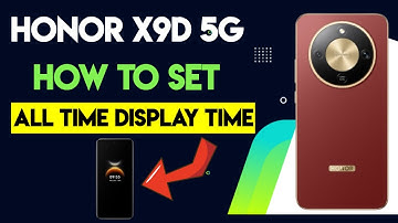 Honor X9d vs Honor 200: How to Set Always-On Display to "All Day