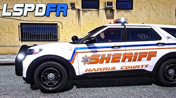 GTA 5 SHERIFF PATROL 👮‍♂️ | Harris County on Duty in Sandy Remastered | LSPDFR Mods 4K