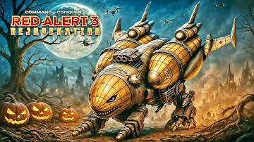 Red Alert 3 | 1v4 Brutal AI Duel — Armored Leviathan Carries the Fight!