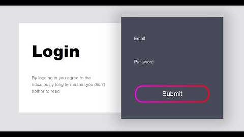 Animated Login Page Design with HTML CSS JavaScript | ChatGPT Web Design Tutorial | Modern UI Design