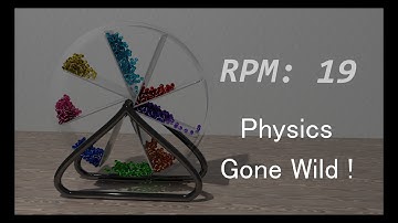 Perpetual Motion Gone Wrong! 😱 Colorful Ball Explosion in 4K