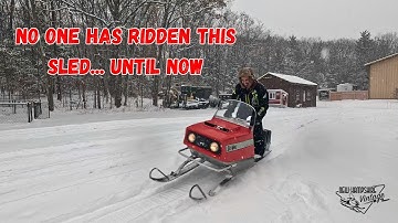 This Ski Whiz Was Found In A Dealership Warehouse. Never Been Ridden... Until Now!