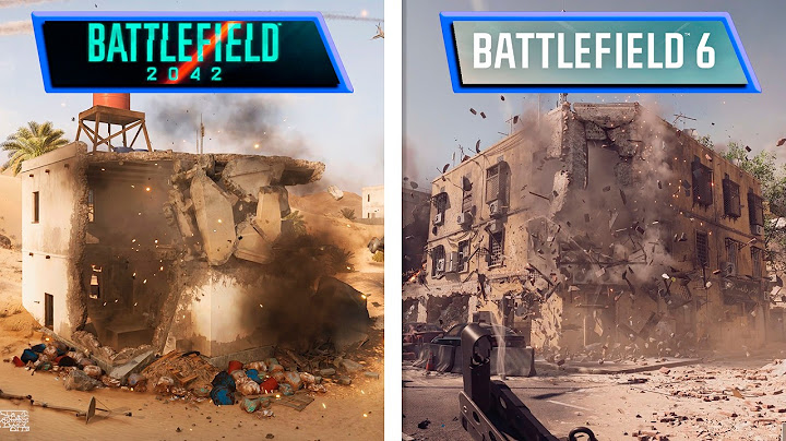 Battlefield 6 vs Battlefield 2042 | Destruction & Physics Comparison | PC Ultra RTX 5090