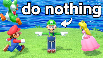 Every Mario Party but Luigi Does NOTHING