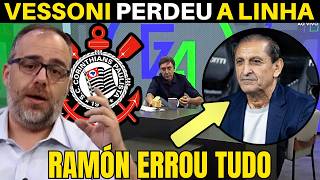 VESSONI NÃO PASSOU PANO E DETONOU O TÉCNICO DO CORINTHIANS RAMÓN DIAZ.