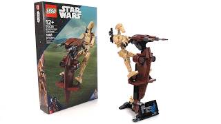 LEGO Star Wars large-scale Battle Droid with STAP review! 75428 #NotSponsored