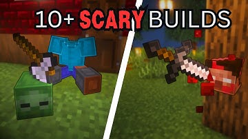 Minecraft: 10+ SCARY Build Hacks! 😱