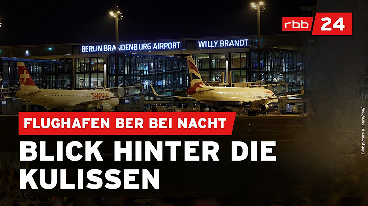 Nachtschicht am Flughafen BER: Was passiert, wenn kein Flieger mehr geht?