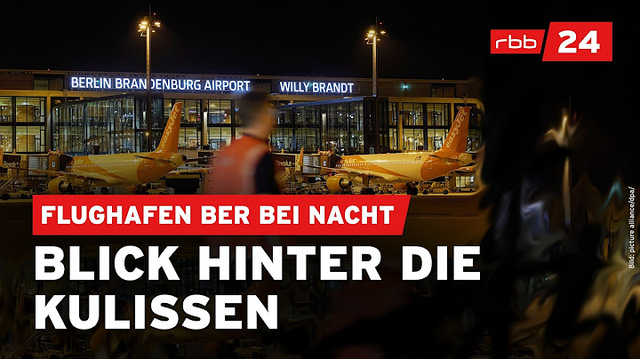 Nachtschicht am Flughafen BER: Was passiert, wenn kein Flieger mehr geht?