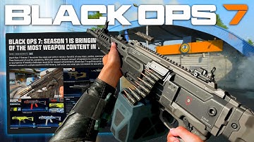 Black Ops 7: One of the Largest Weapons Update In Years Is Coming... (All Season 1 Weapons)