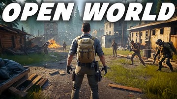 Top 10 NEW Open World Survival Games for Android | Offline & Online (2025)