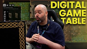 Dungeon Alchemist + Foundry on a 4K Digital Board Game Table: Watch This Mansion Come Alive