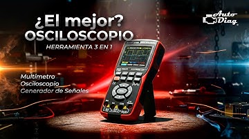 Zoyi 3 en 1 ZT-703S  Review - multímetro, osciloscopio y generador de señal.