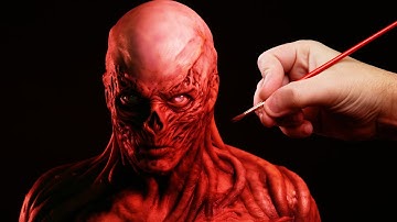 Vecna Sculpture Timelapse - Stranger Things