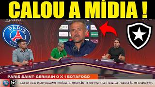 BOTAFOGO FEZ HISTÓRIA!! TÉCNICO DO PSG ADMITIU E IGOR JESUS FALOU DEPOIS DA VITÓRIA DE HOJE