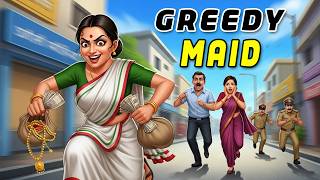 Greedy Maid | Moral Stories in English | Life Lesson | Learn English | Bedtime Stories | Story