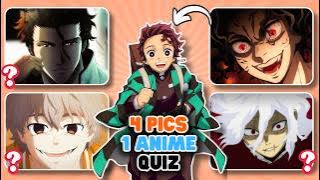 4 VILLAINS 1 ANIME QUIZ 👿 Can you Guess The Anime By Just 4 Villains Pictures? 🌟