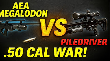 AEA Megalodon vs Hatsan Piledriver – The REAL .50 Cal PCP Monster You Need To See!
