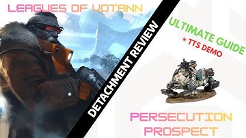 PERSECUTION PROSPECT Leagues of Votann Detachment Review + TTS TACTICS DEMO