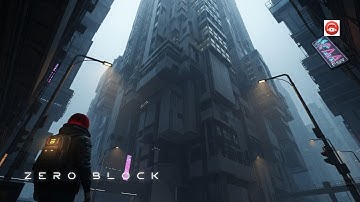 ZERO BLOCK – Cyberpunk Coding Music | 3HR Dark Synthwave Mix for Focus