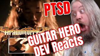 'DragonForce - Through the Fire and Flames' | [FIRST TIME EVER LISTENING!]  Guitar Hero DEV REACTION