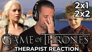 Therapist REACTS to Game of Thrones Season 2 Episodes 1-2